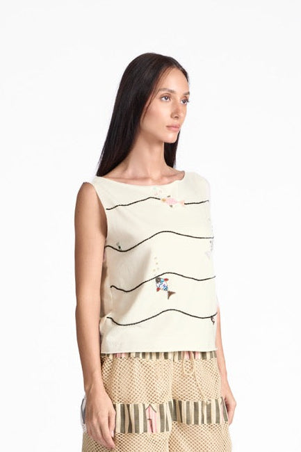 Seora Boat Neck Top
